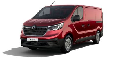 Renault New Trafic Van Carmin Red